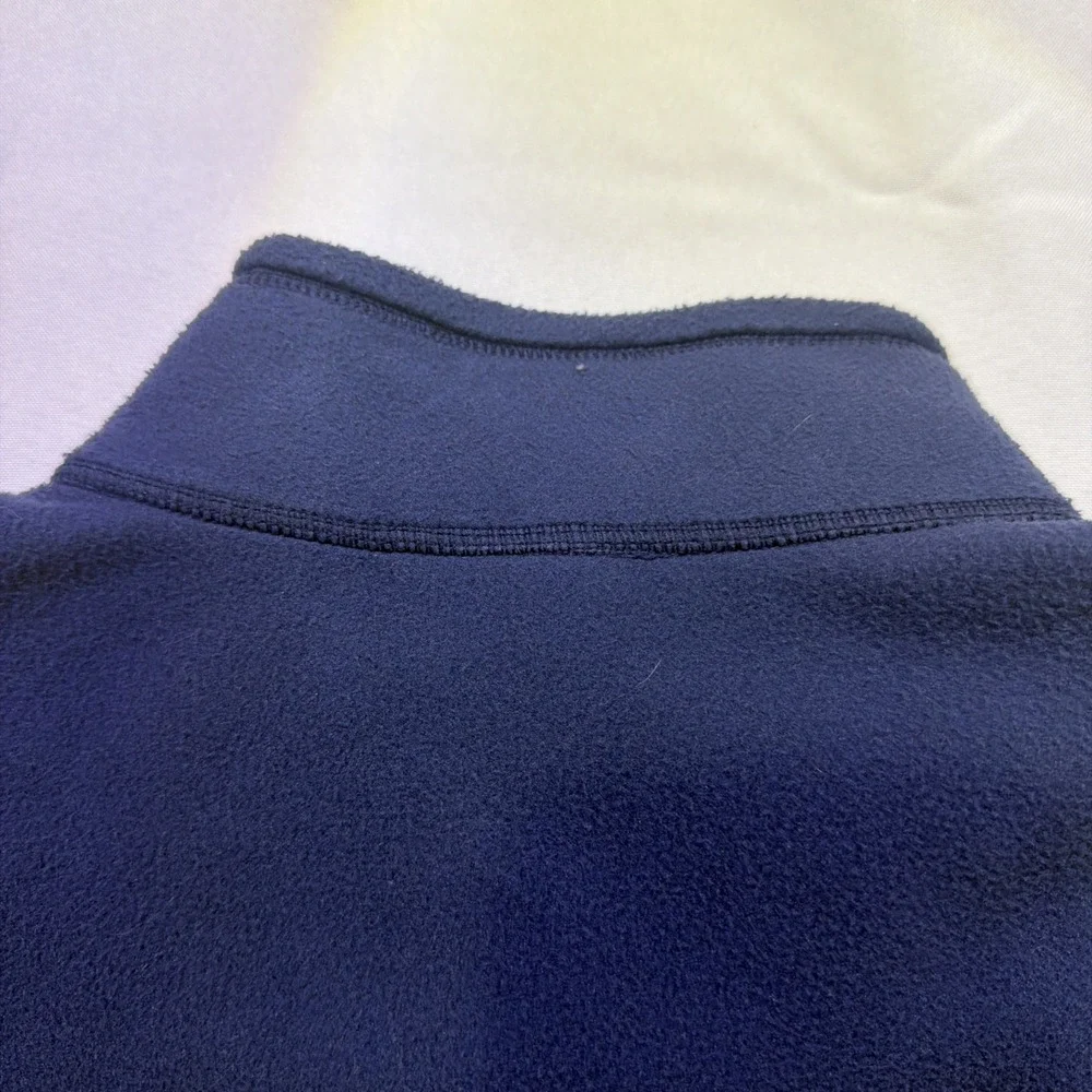North Face Men's XL Blue Quarter Zip Fleece Pullover 00171